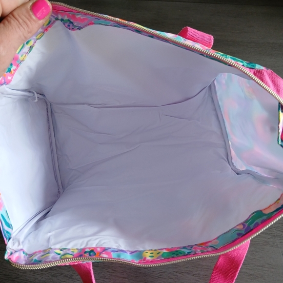 Lilly Pultzier Beach Cooler Tote Nwt - Picture 3 of 3
